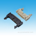 Conector recto de encabezado eyector de 2.54 mm